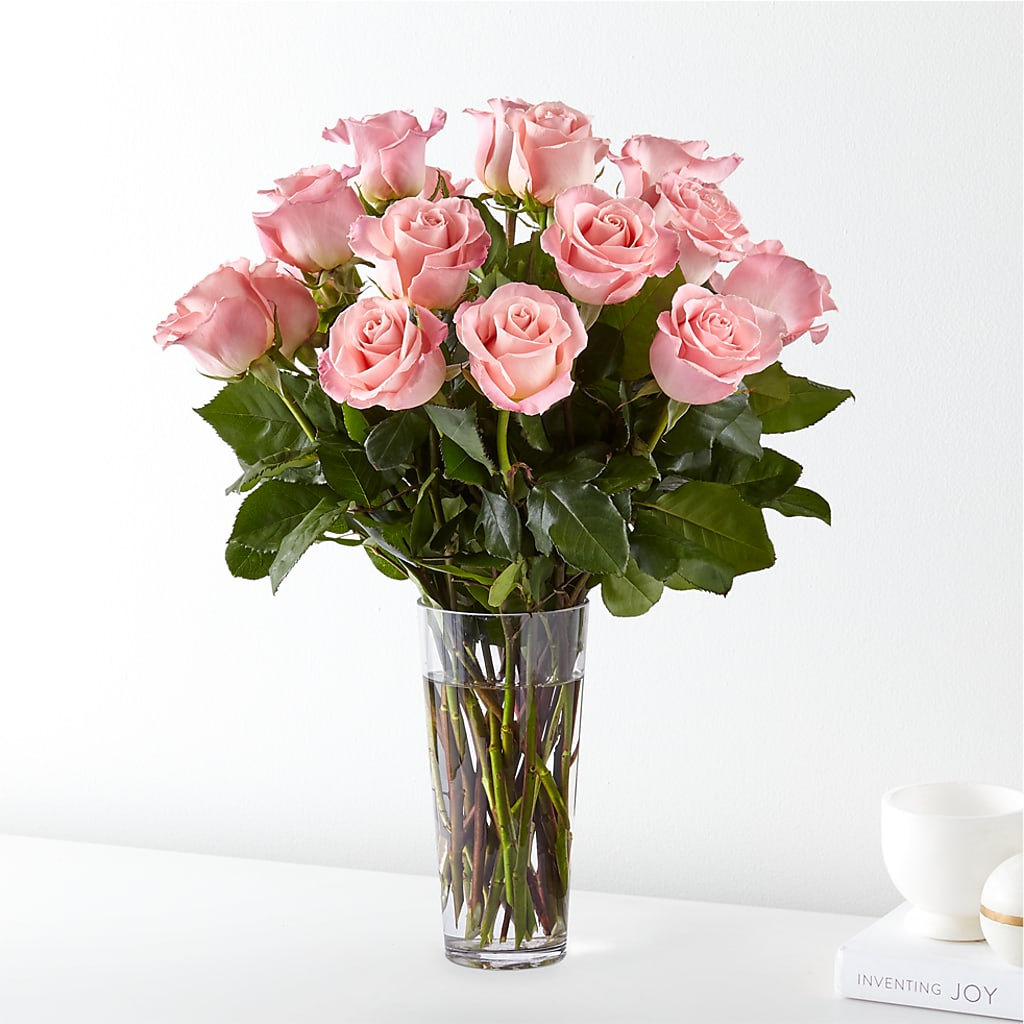 Long Stem Pink Rose Bouquet – SCOTT'S FLOWERS, Amarillo TX