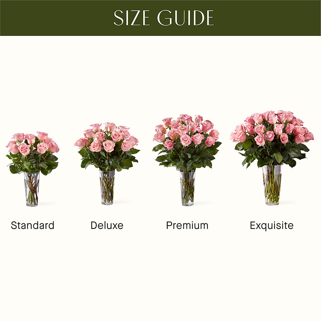 Long Stem Pink Rose Bouquet – SCOTT'S FLOWERS, Amarillo TX