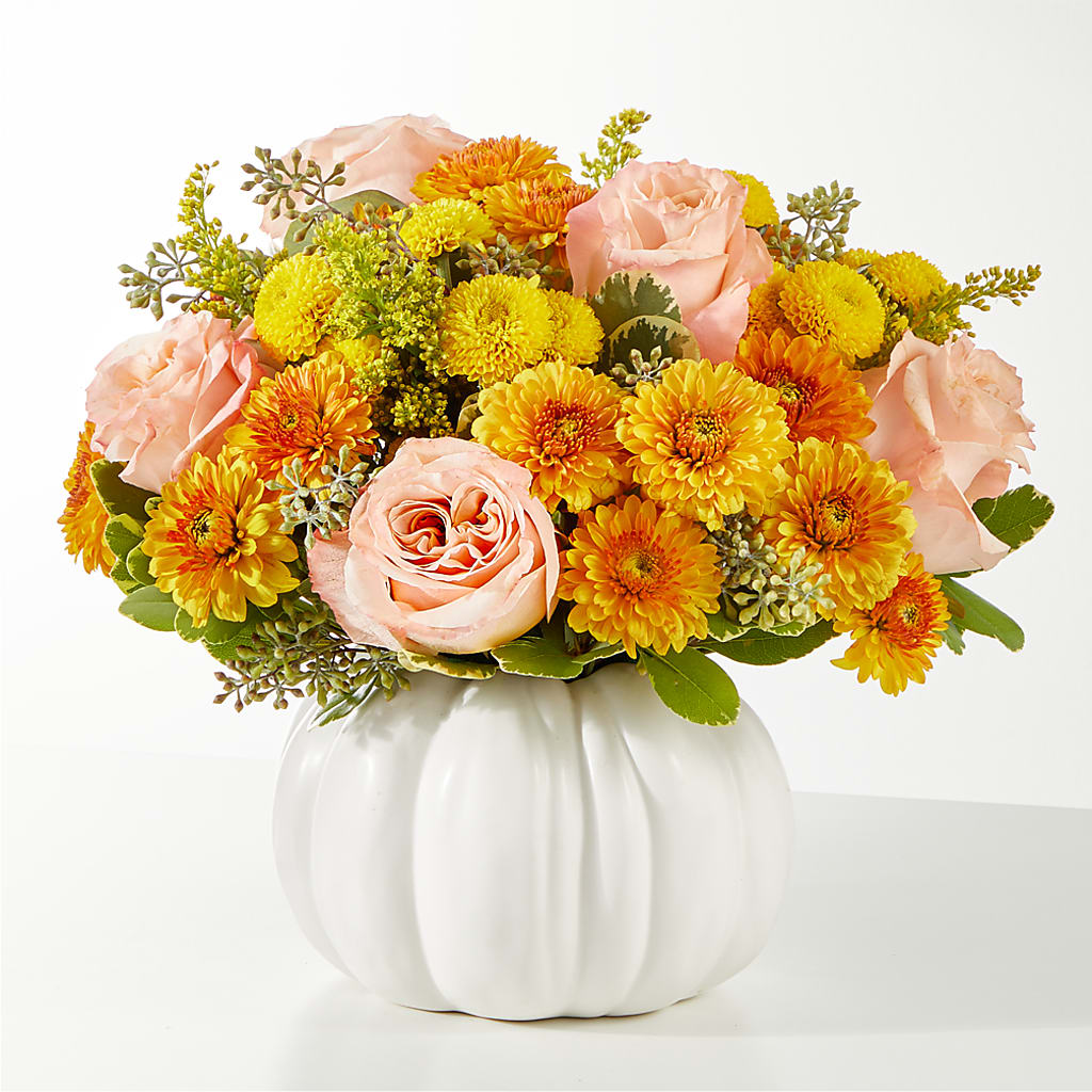 Peachy Pumpkin – SCOTT'S FLOWERS, Amarillo TX