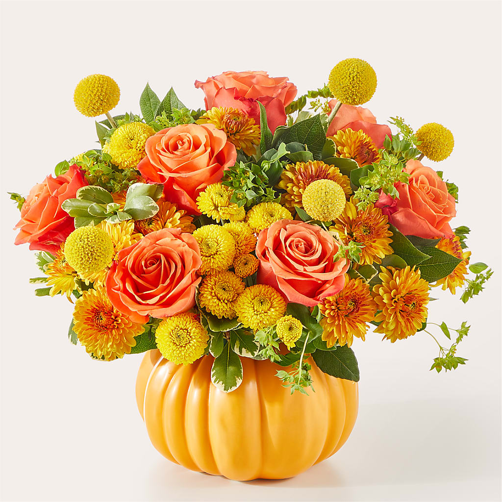 Gourdgeous Pumpkin – SCOTT'S FLOWERS, Amarillo TX