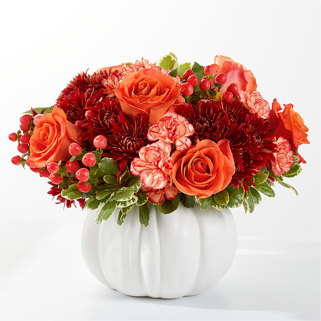 Autumn Air Pumpkin Bouquet – SCOTT'S FLOWERS, Amarillo TX