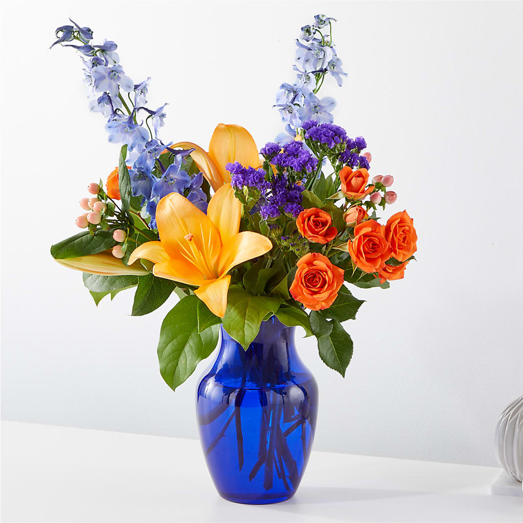 Radiant Citrus Bouquet – SCOTT'S FLOWERS, Amarillo TX