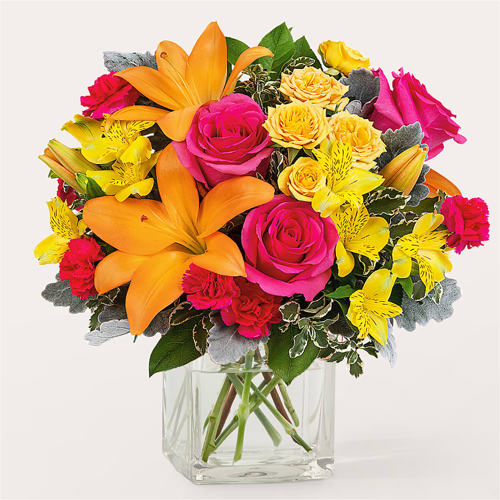 To the Tropics Bouquet – SCOTT'S FLOWERS, Amarillo TX