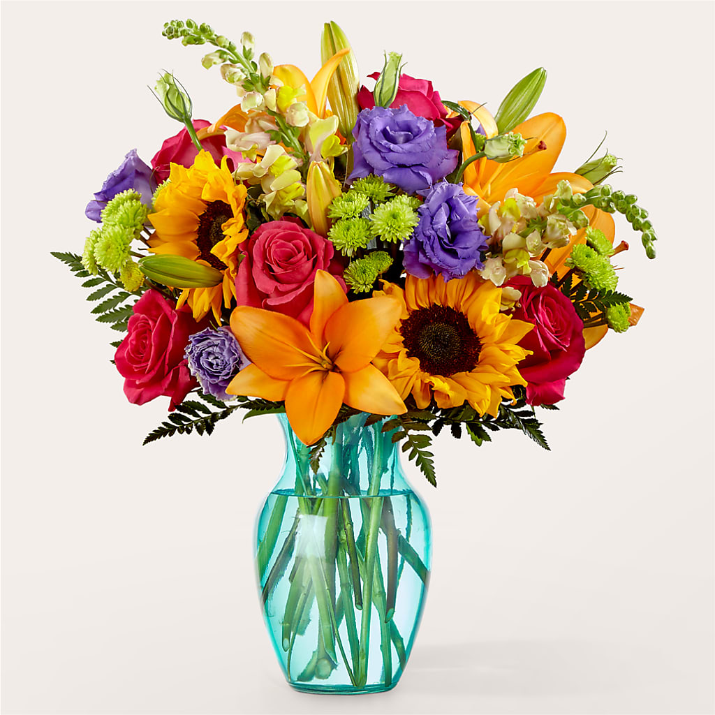 Double Rainbow Bouquet – SCOTT'S FLOWERS, Amarillo TX