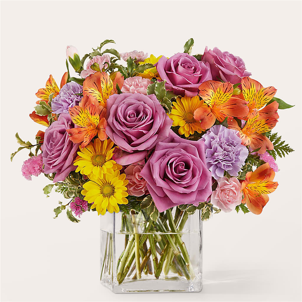 Shades of Happiness Bouquet – SCOTT'S FLOWERS, Amarillo TX