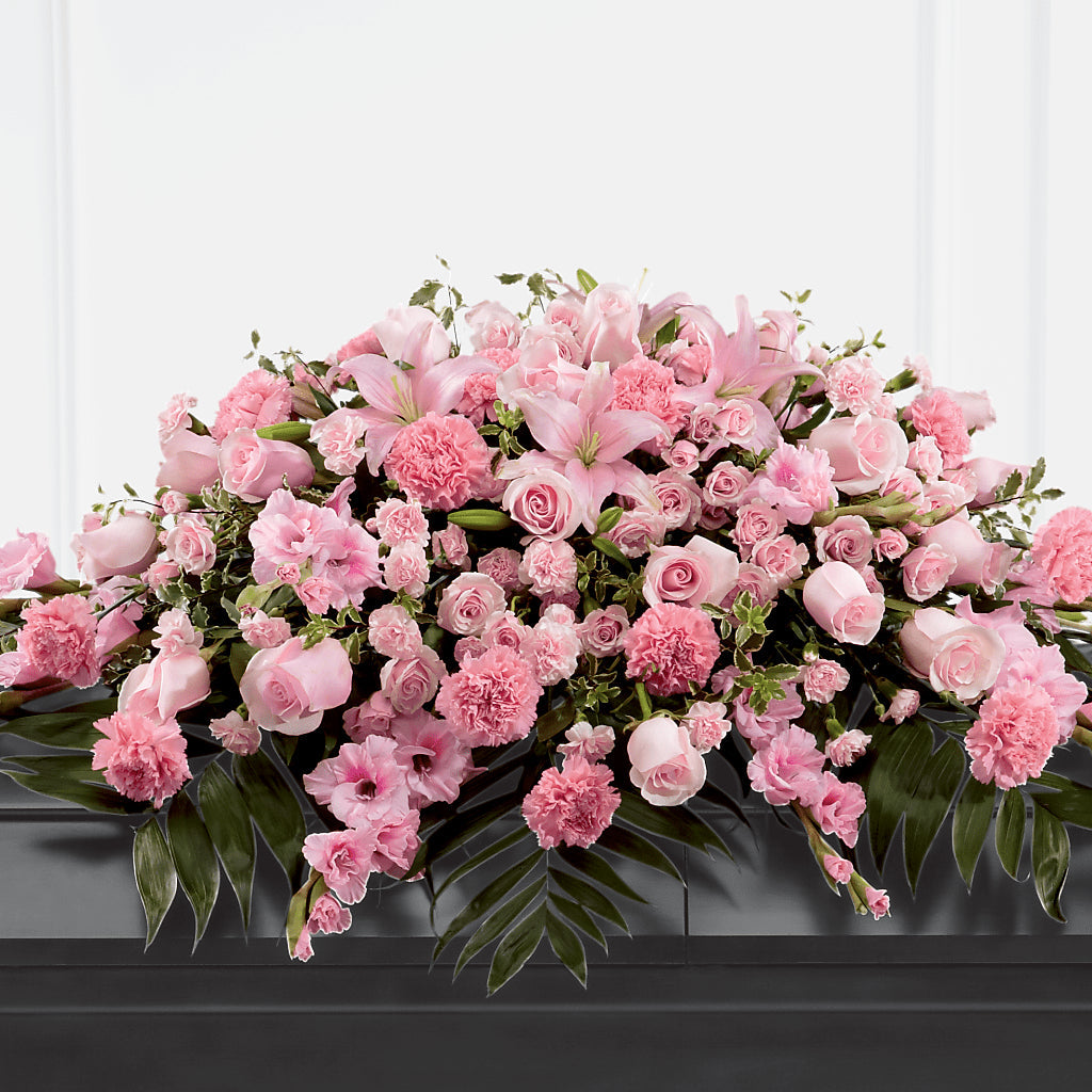 Garden of Comfort Casket Spray (Standard) – SCOTT'S FLOWERS, Amarillo TX