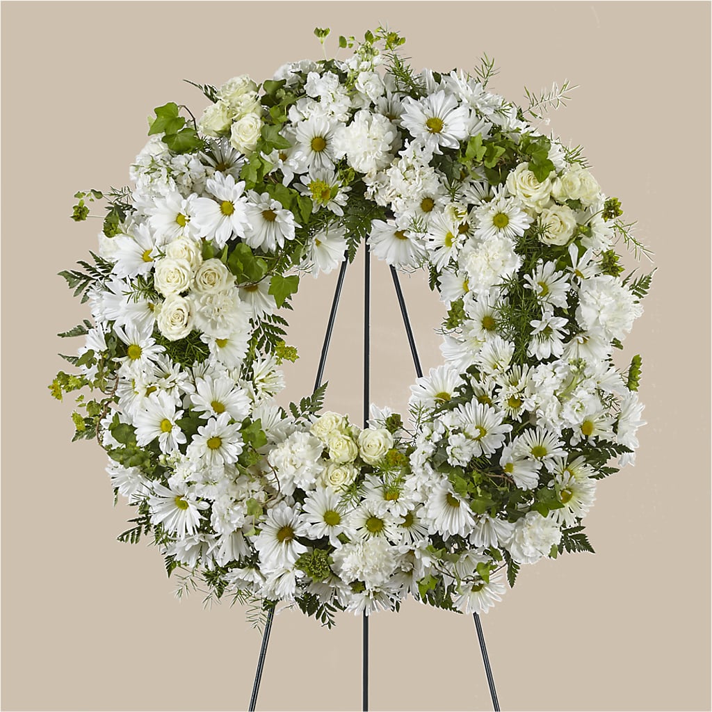 Faithful Wishes Wreath – SCOTT'S FLOWERS, Amarillo TX