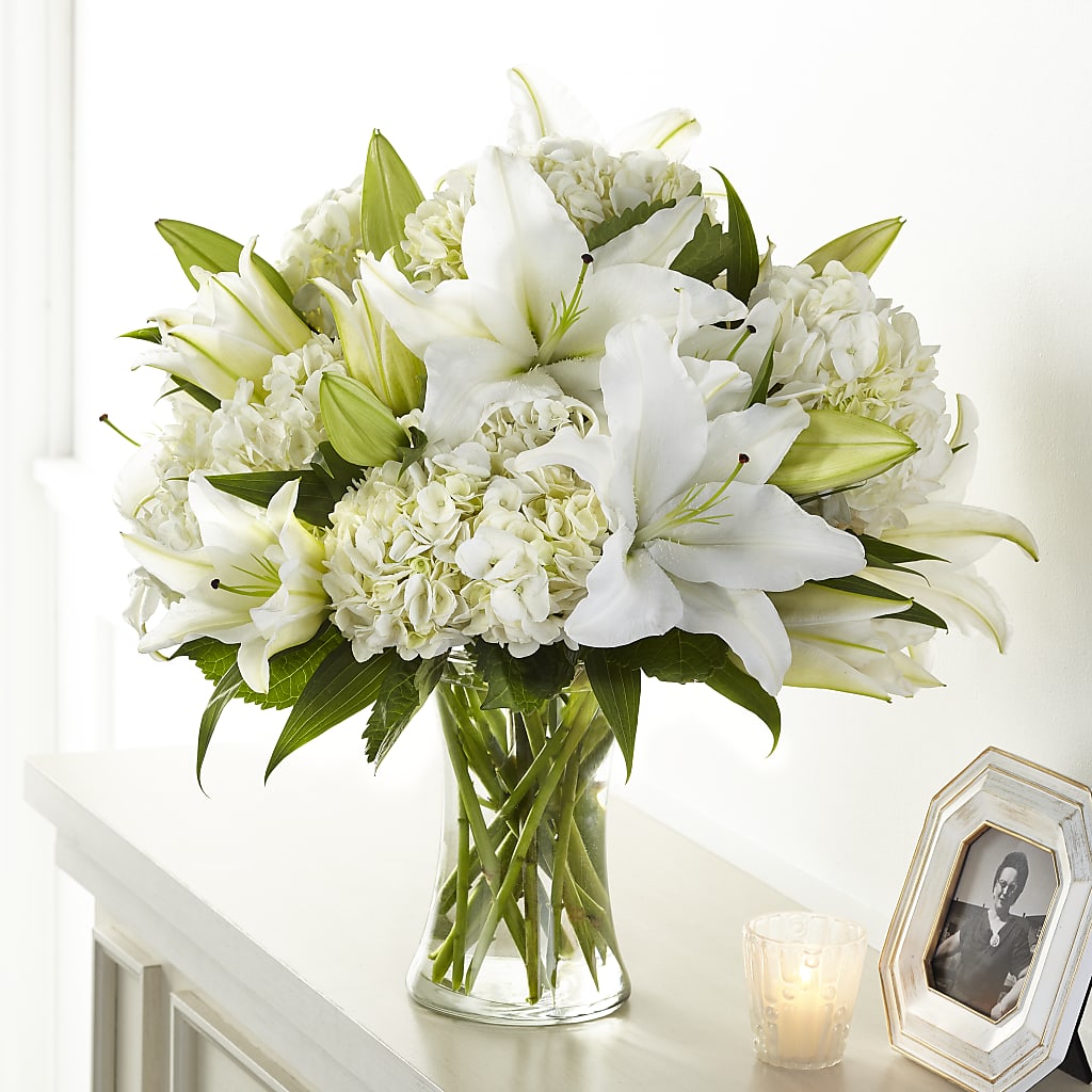 Compassionate Lily Bouquet – SCOTT'S FLOWERS, Amarillo TX