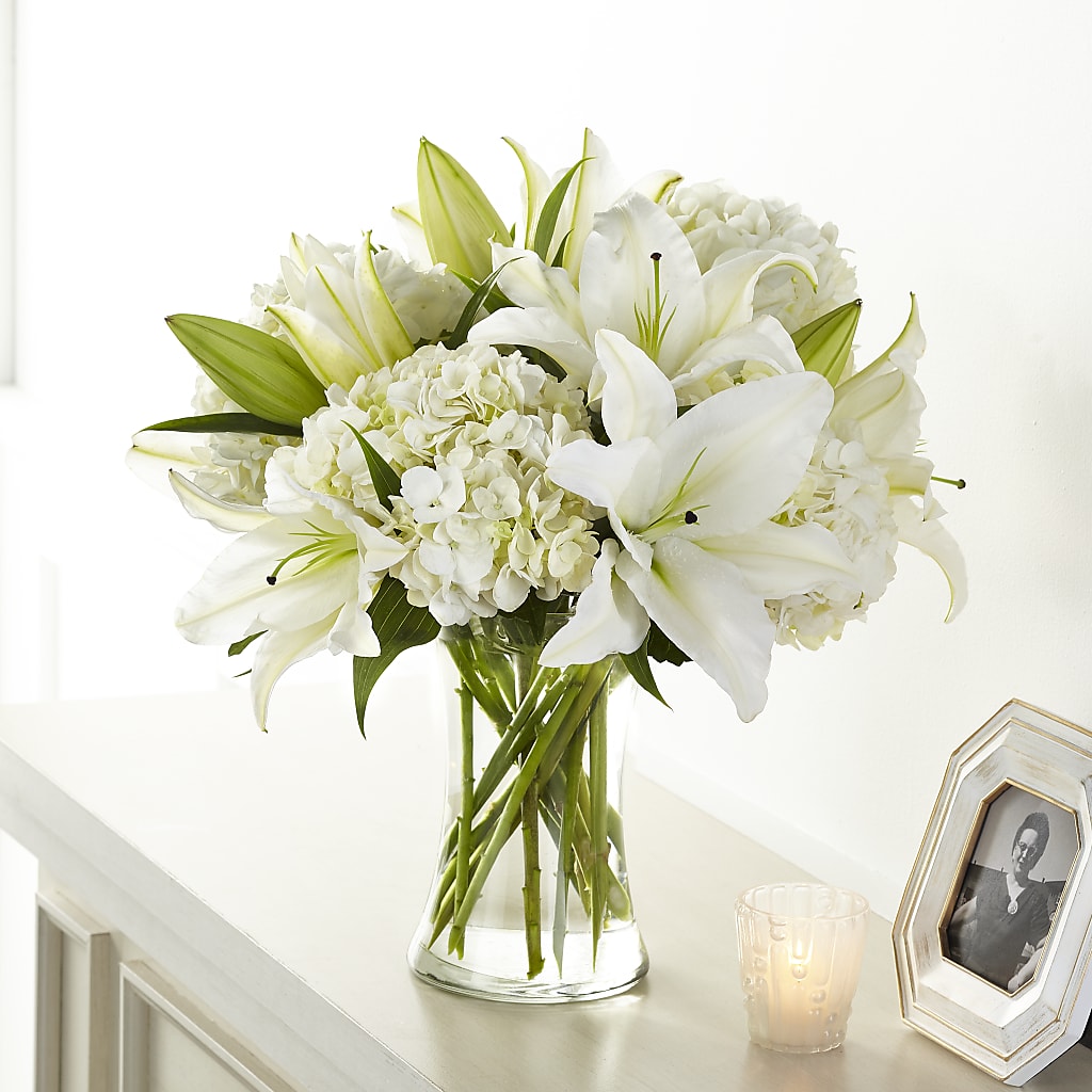 Compassionate Lily Bouquet – SCOTT'S FLOWERS, Amarillo TX