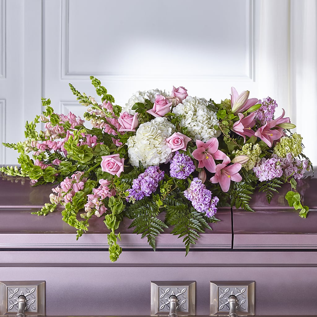Life's Gratitude Casket Spray – SCOTT'S FLOWERS, Amarillo TX