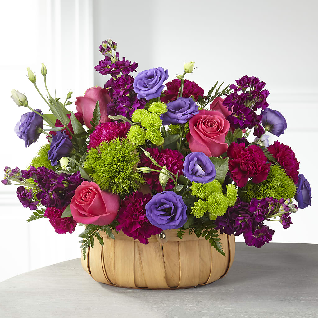 Serene Sanctuary Basket – SCOTT'S FLOWERS, Amarillo TX