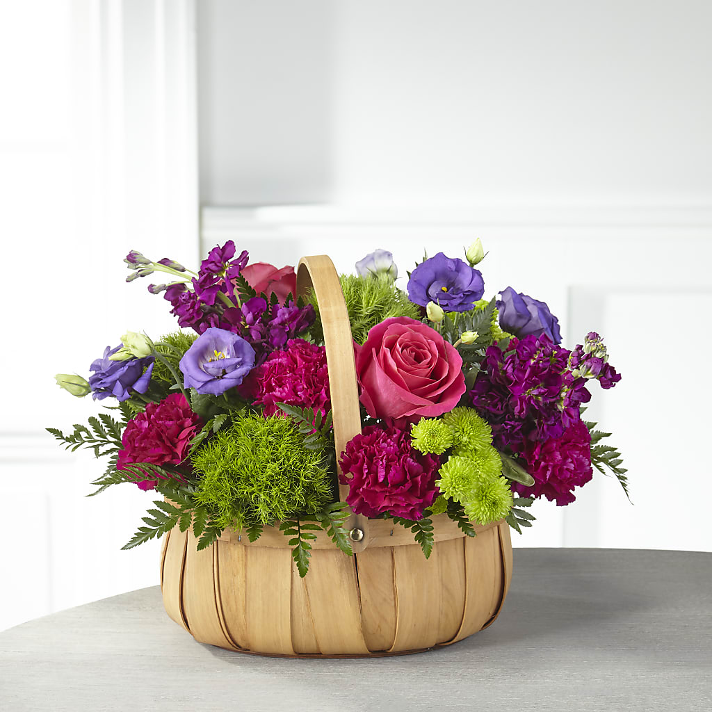 Serene Sanctuary Basket – SCOTT'S FLOWERS, Amarillo TX