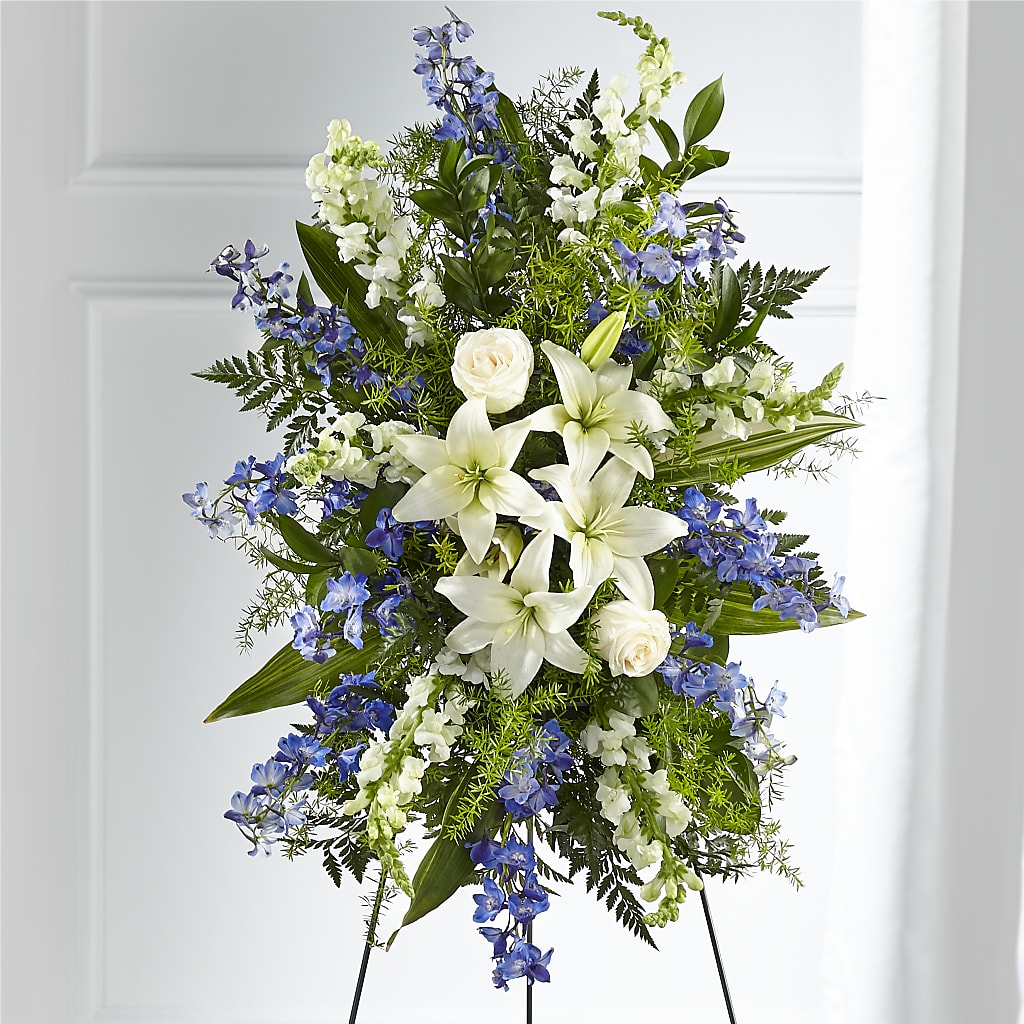 Faithful Friend Standing Spray – SCOTT'S FLOWERS, Amarillo TX