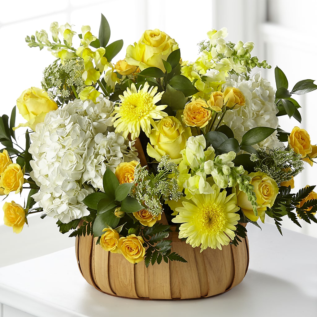 Rustic Remembrance Basket – SCOTT'S FLOWERS, Amarillo TX