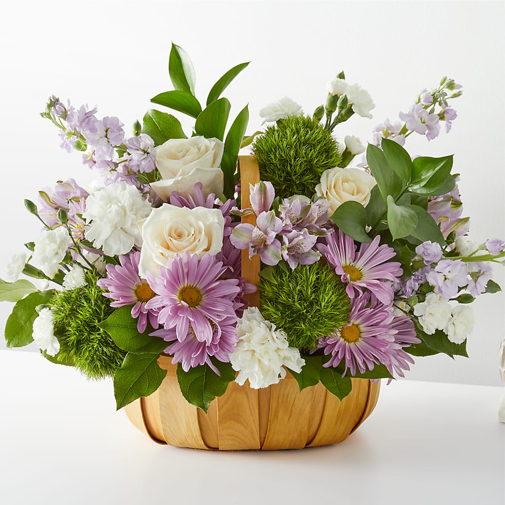 Peace & Love Basket – SCOTT'S FLOWERS, Amarillo TX
