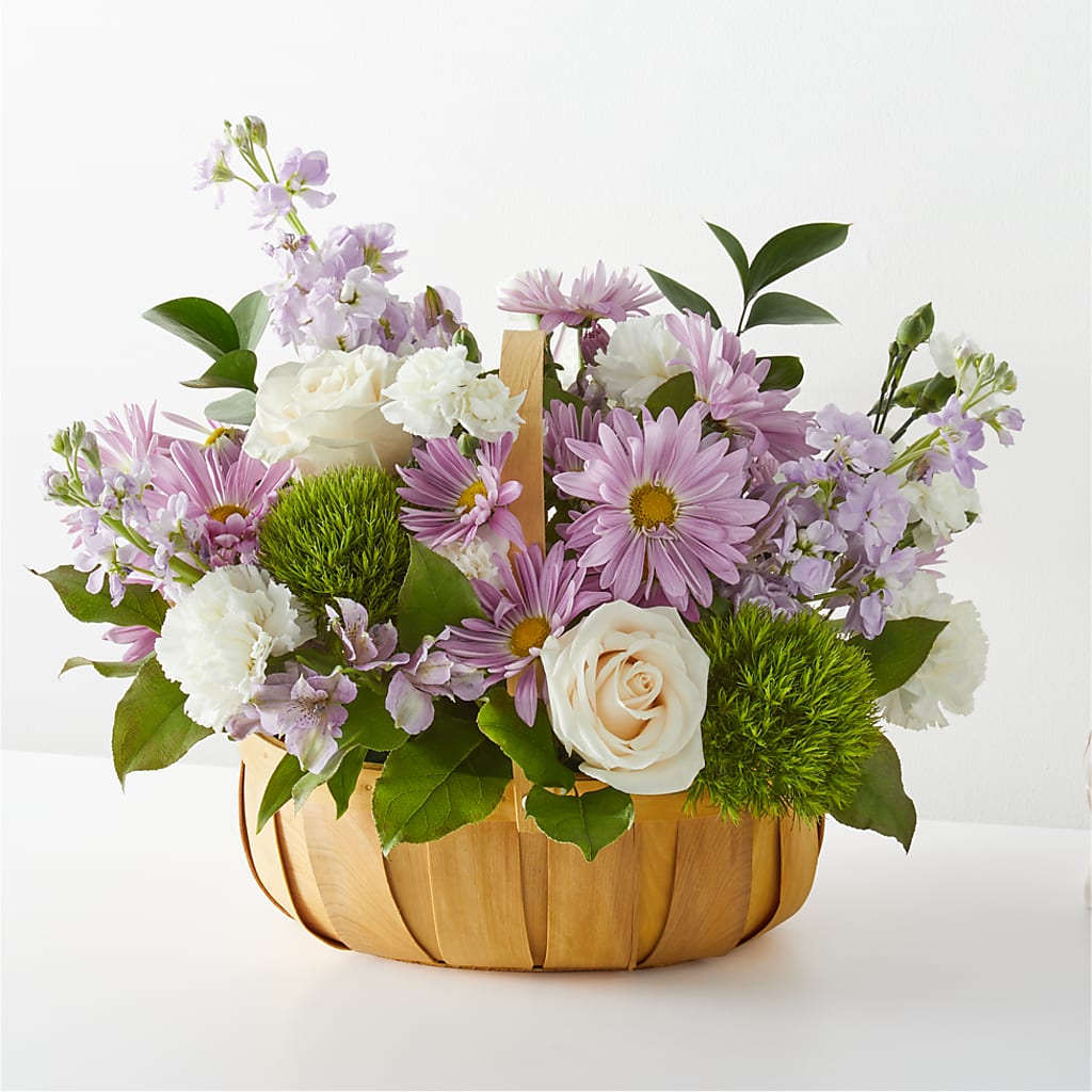 Peace & Love Basket – SCOTT'S FLOWERS, Amarillo TX