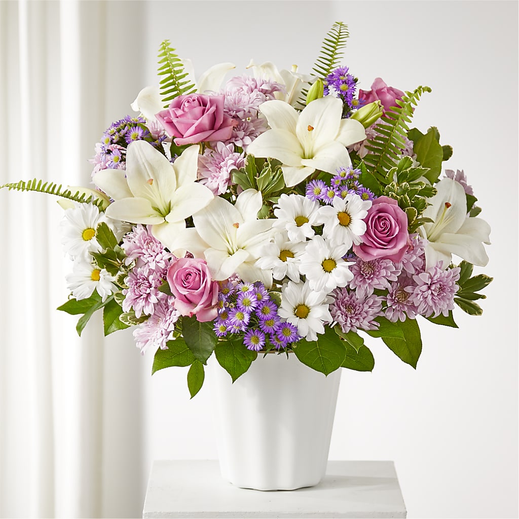 Warmest Thoughts Tabletop Basket – SCOTT'S FLOWERS, Amarillo TX