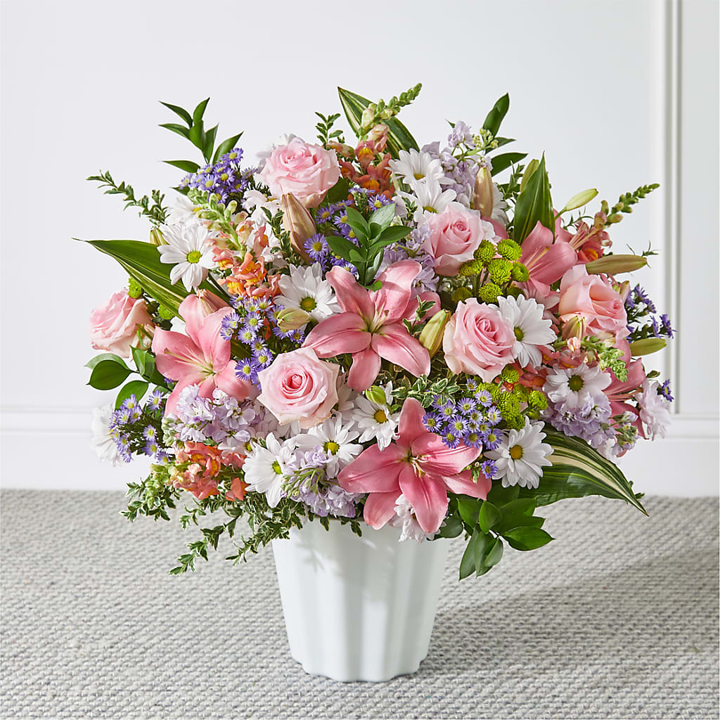 Abundant Compassion Floor Basket – SCOTT'S FLOWERS, Amarillo TX