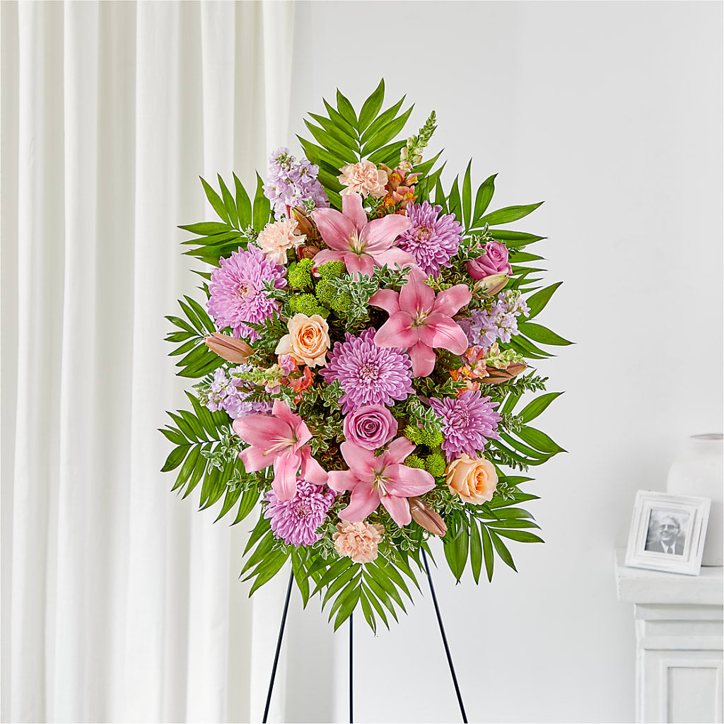 Love & Light Standing Spray – SCOTT'S FLOWERS, Amarillo TX