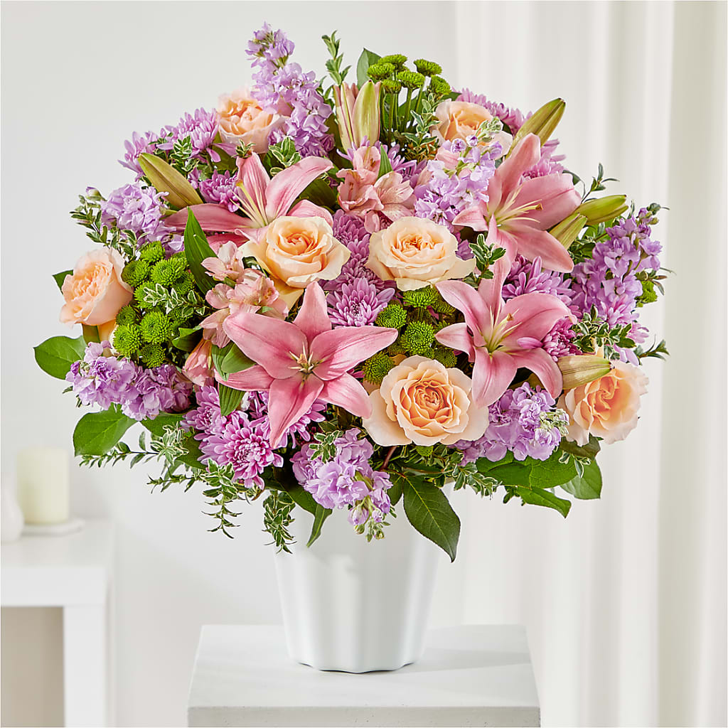Supportive Embrace Tabletop Basket – SCOTT'S FLOWERS, Amarillo TX