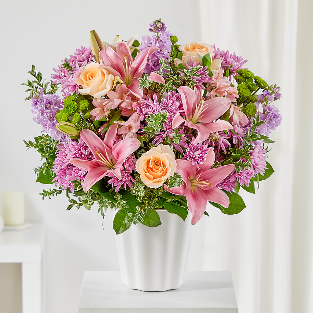 Supportive Embrace Tabletop Basket – SCOTT'S FLOWERS, Amarillo TX