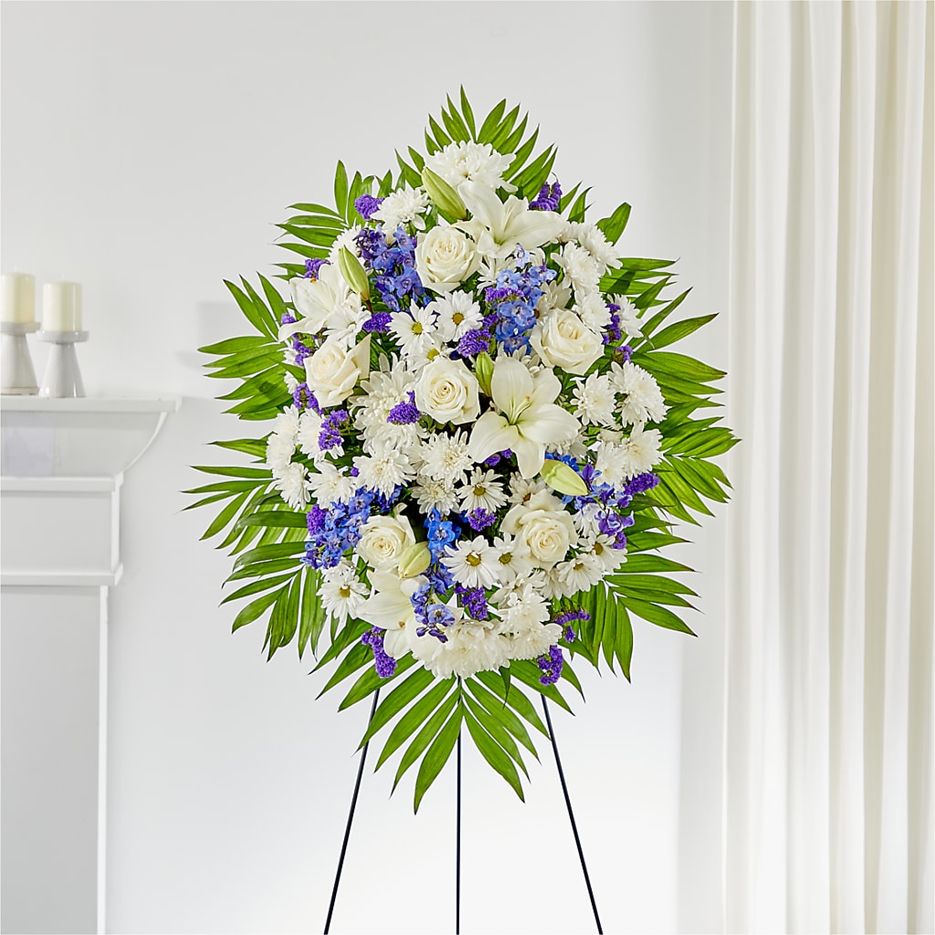 At Rest Standing Spray – SCOTT'S FLOWERS, Amarillo TX