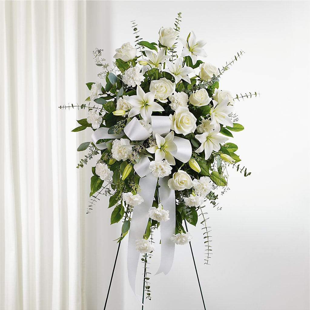 With Care Standing Spray – SCOTT'S FLOWERS, Amarillo TX