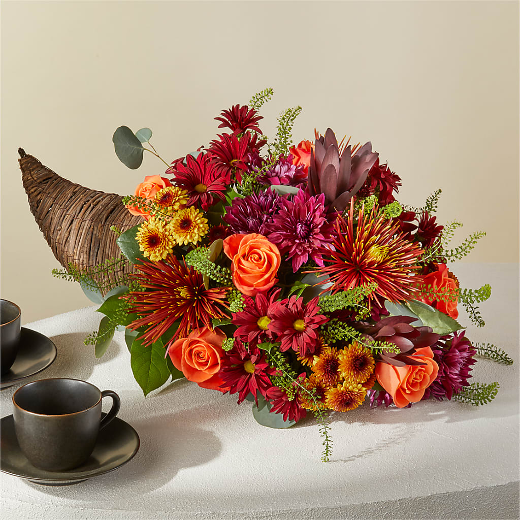 Autumn Herald Cornucopia – SCOTT'S FLOWERS, Amarillo TX