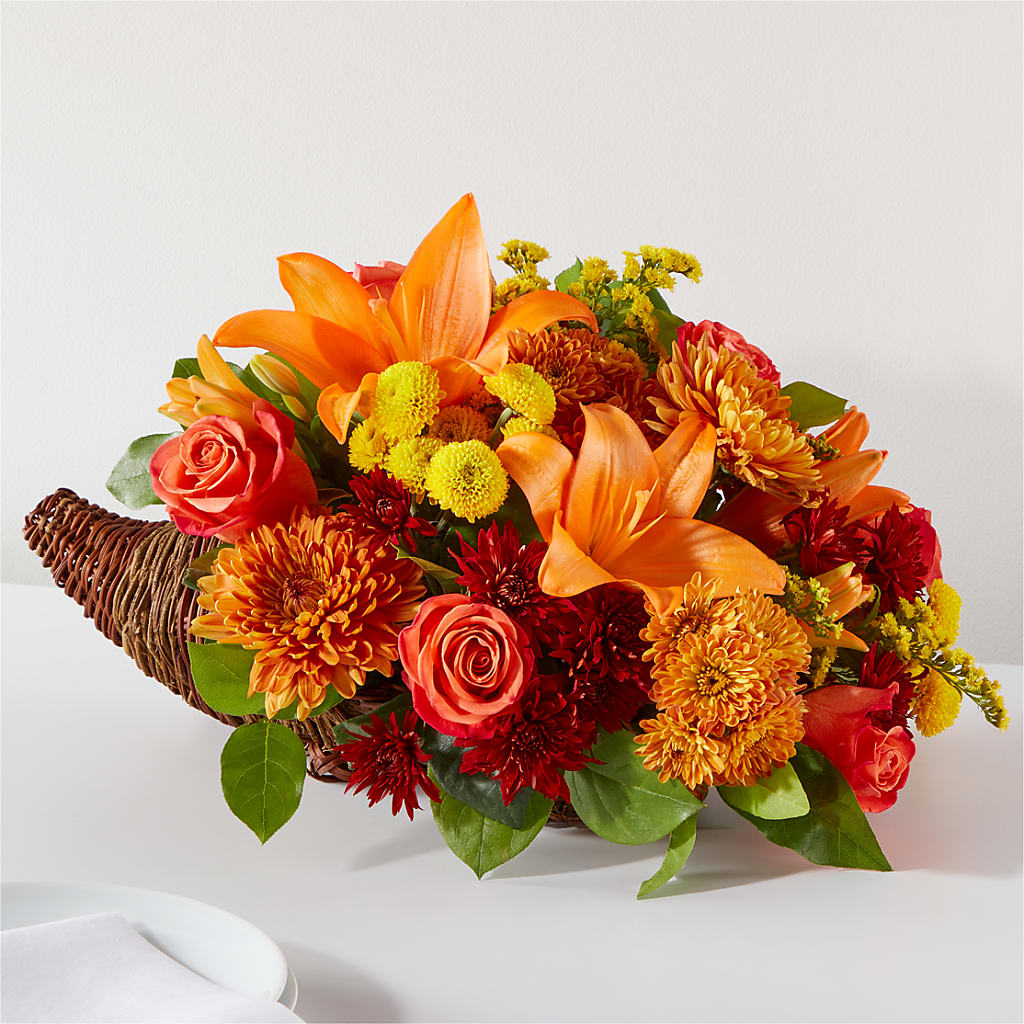 Bouquet of Blessings Cornucopia – SCOTT'S FLOWERS, Amarillo TX