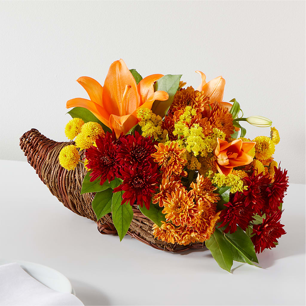 Bouquet of Blessings Cornucopia – SCOTT'S FLOWERS, Amarillo TX