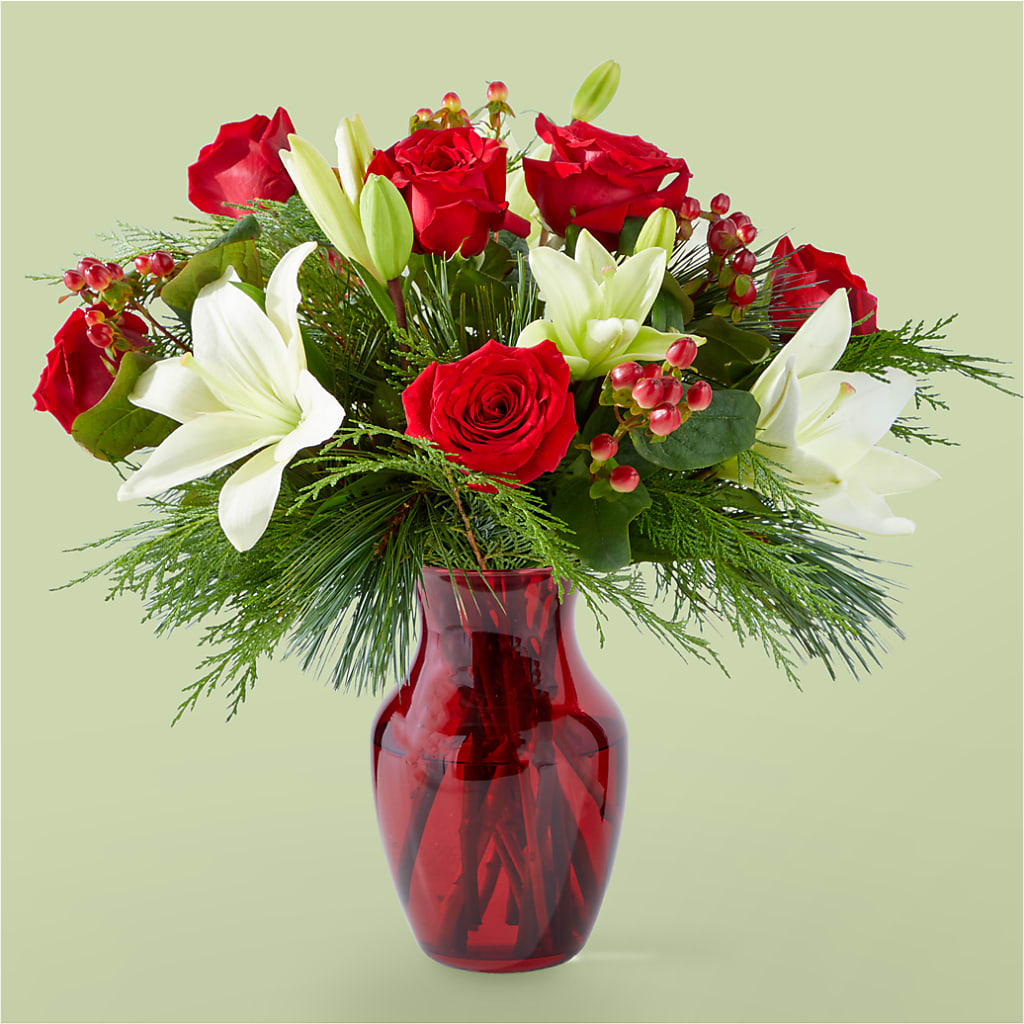 Evergreen Delight Bouquet – SCOTT'S FLOWERS, Amarillo TX