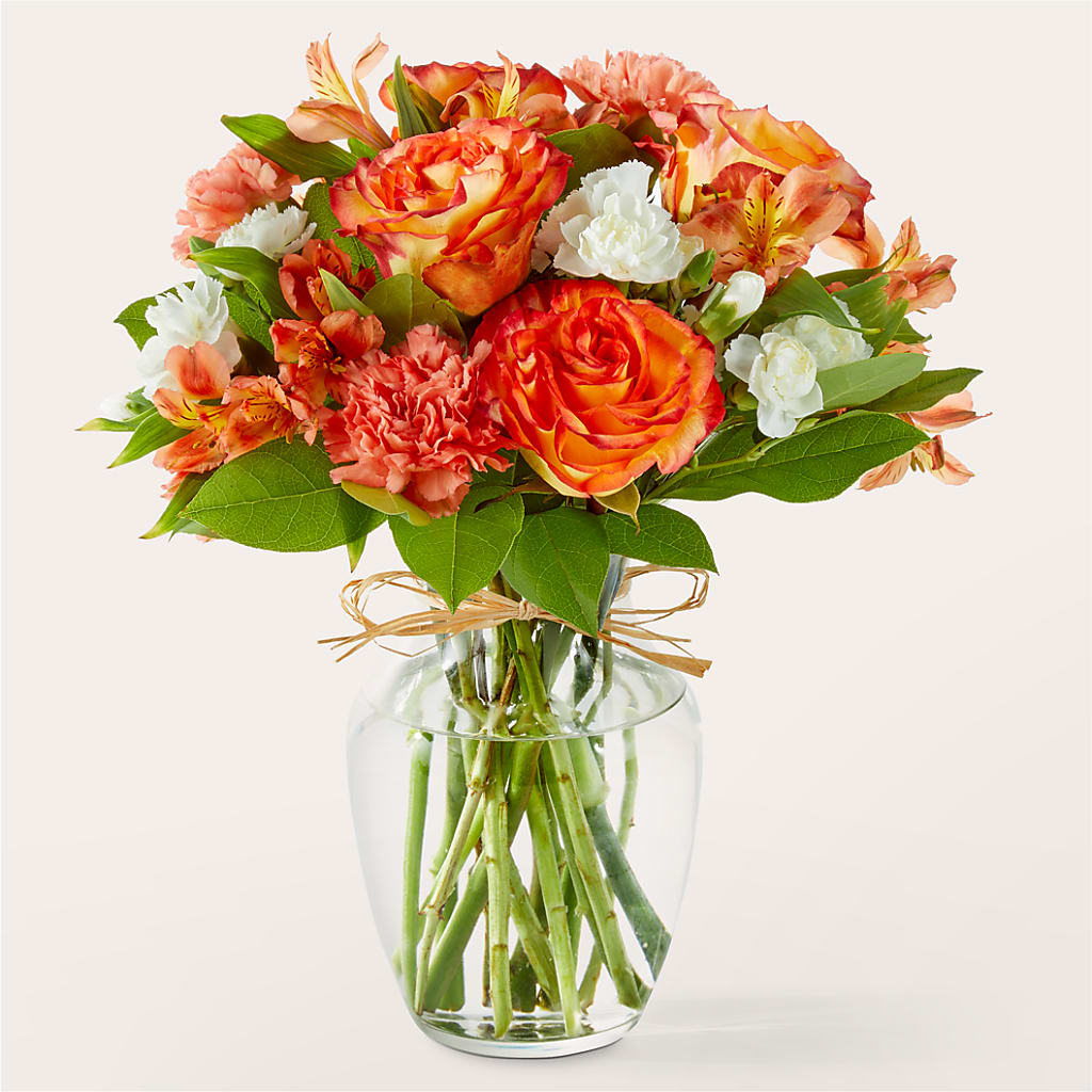 Apricot Glow Bouquet – SCOTT'S FLOWERS, Amarillo TX