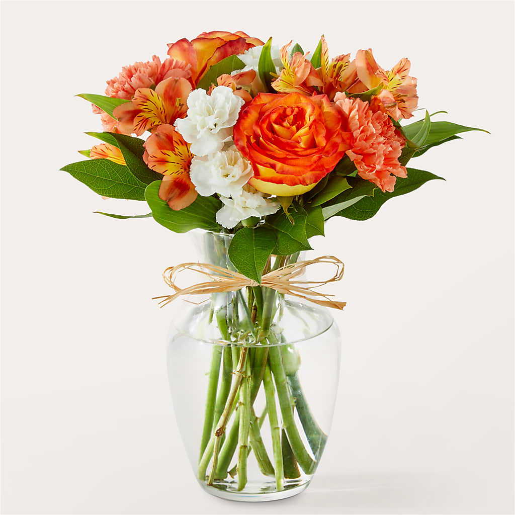 Apricot Glow Bouquet – SCOTT'S FLOWERS, Amarillo TX