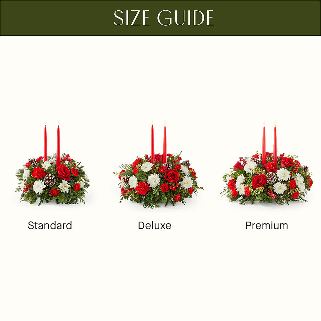 Holiday Soiree Centerpiece – SCOTT'S FLOWERS, Amarillo TX