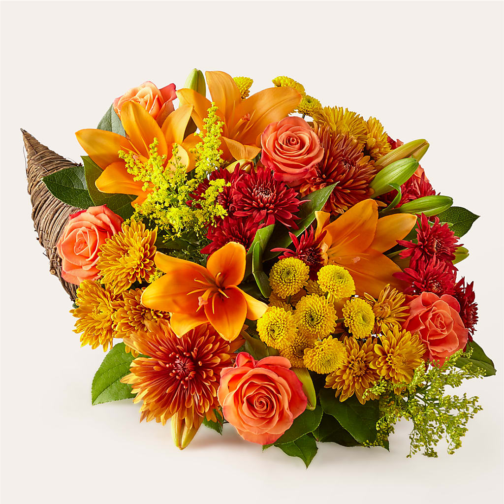 Feast of Color Cornucopia – SCOTT'S FLOWERS, Amarillo TX