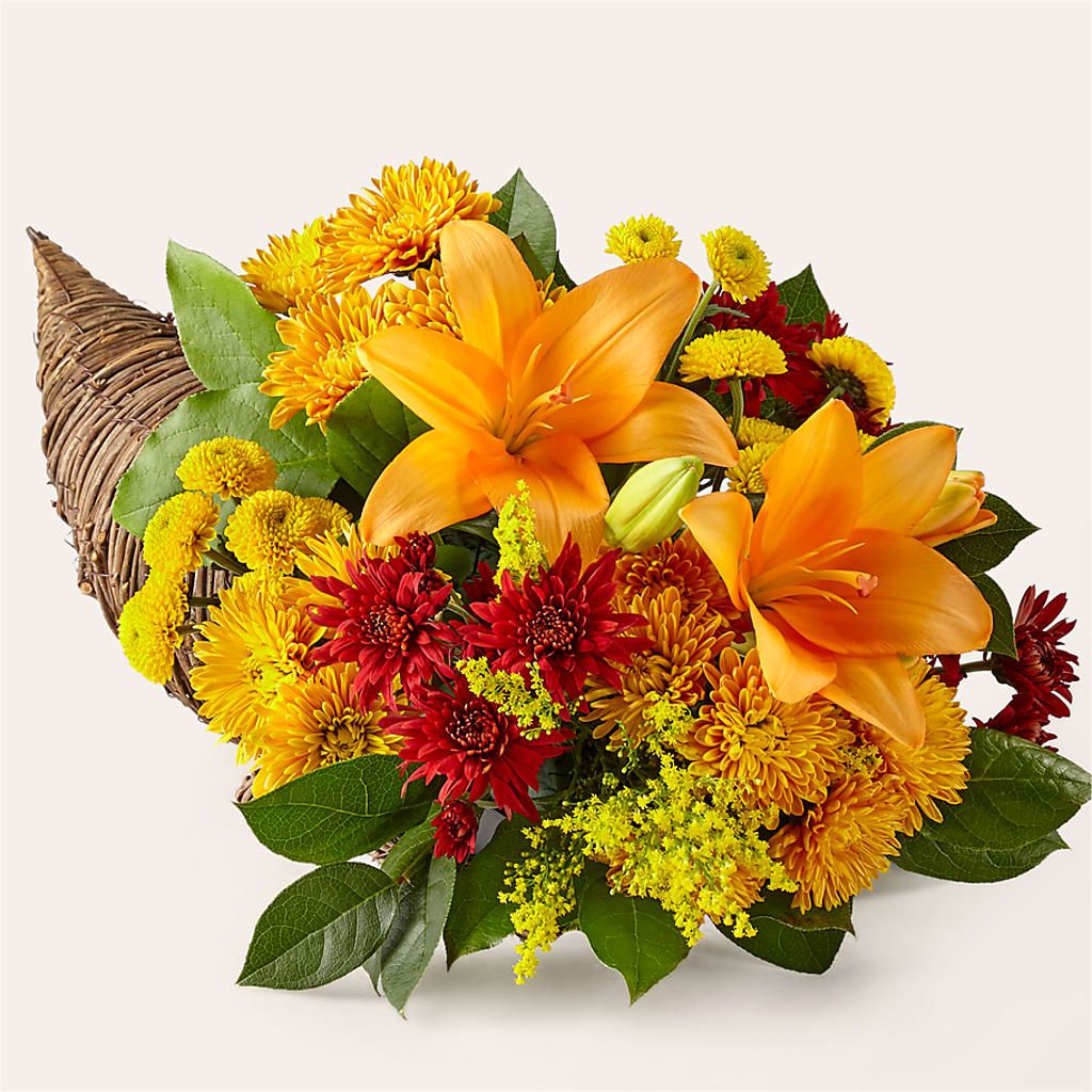 Feast of Color Cornucopia – SCOTT'S FLOWERS, Amarillo TX