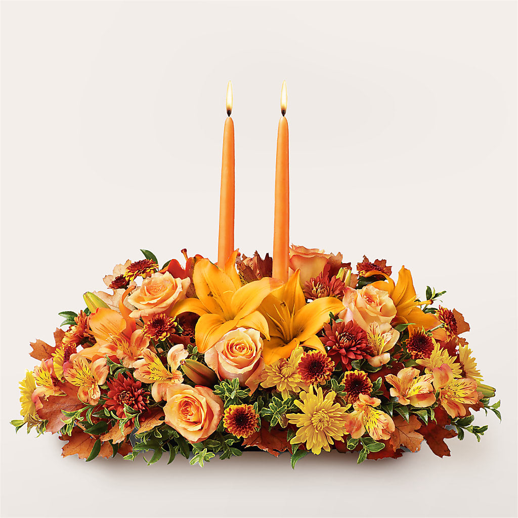 Traditions Centerpiece – SCOTT'S FLOWERS, Amarillo TX