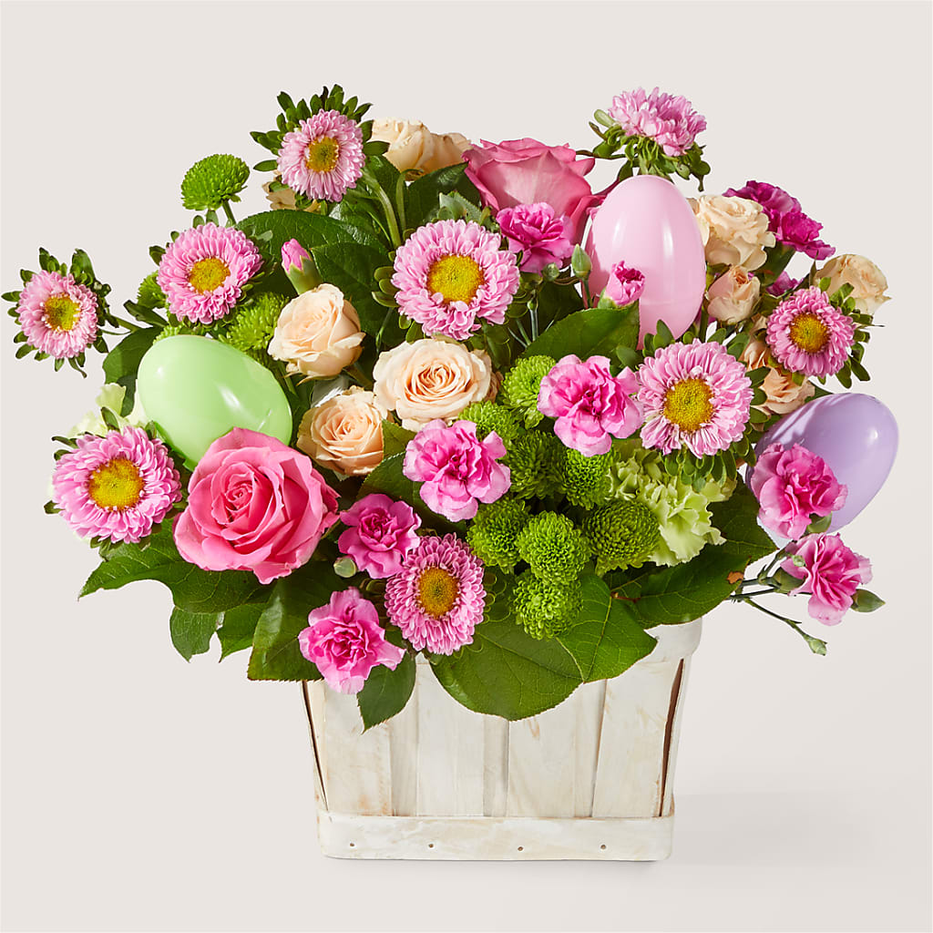 Get Eggcited Basket – SCOTT'S FLOWERS, Amarillo TX