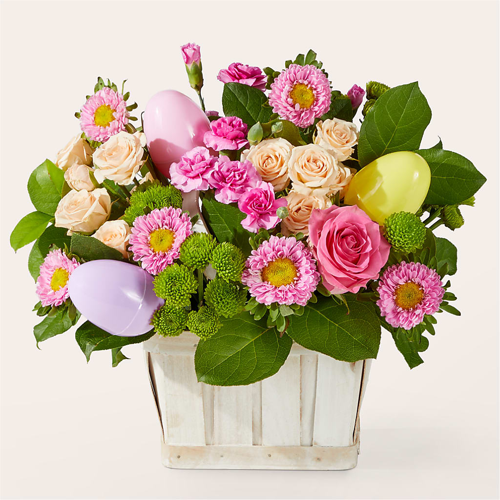 Get Eggcited Basket – SCOTT'S FLOWERS, Amarillo TX