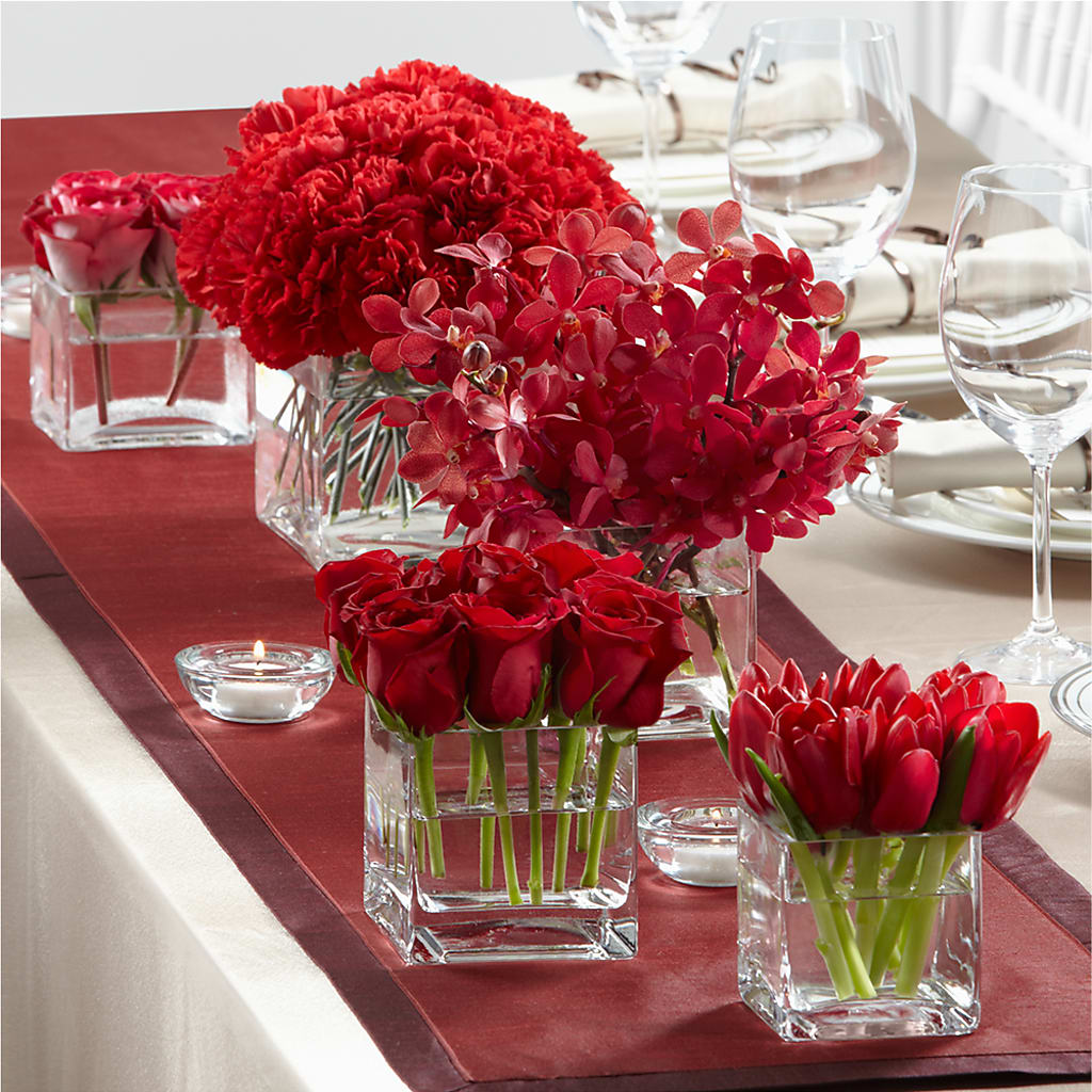 Modern Grace Centerpiece – SCOTT'S FLOWERS, Amarillo TX