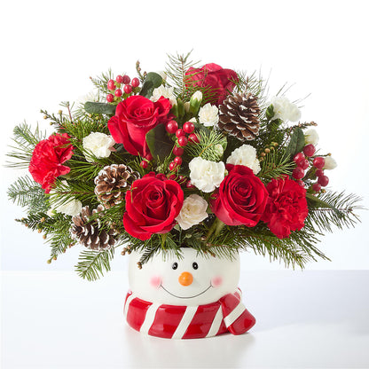 Jolly Snowman Bouquet – SCOTT'S FLOWERS, Amarillo TX