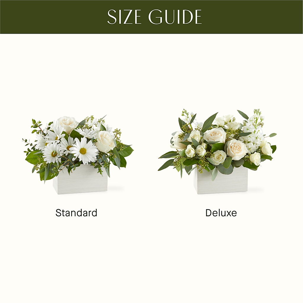 Fresh Linen Box Bouquet – SCOTT'S FLOWERS, Amarillo TX