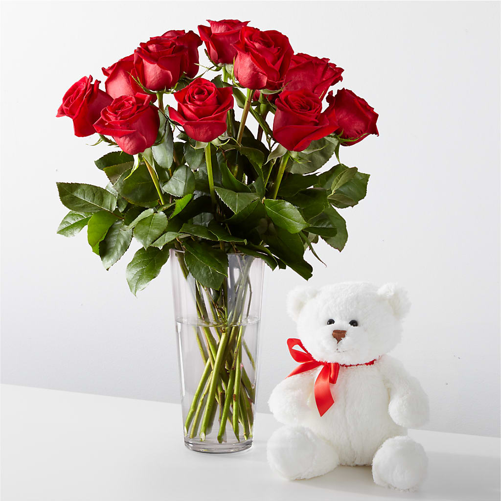 Romantic Long Stem Red Rose Bouquet Bundles – SCOTT'S FLOWERS, Amarillo TX