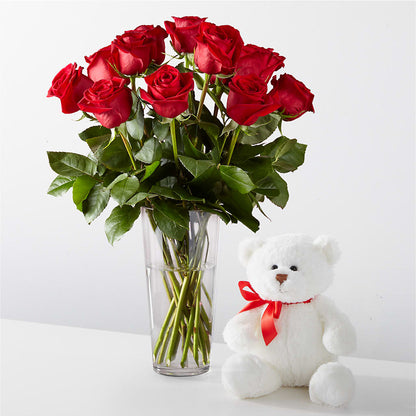 Romantic Long Stem Red Rose Bouquet Bundles – SCOTT'S FLOWERS, Amarillo TX