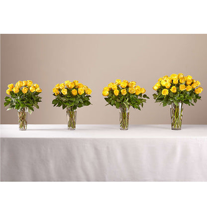 Long Stem Yellow Rose Bouquet – SCOTT'S FLOWERS, Amarillo TX
