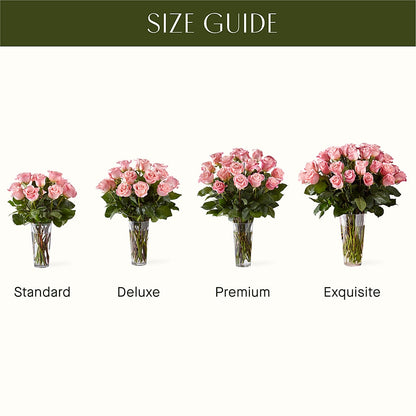 Long Stem Pink Rose Bouquet – SCOTT'S FLOWERS, Amarillo TX