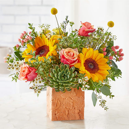 Sunflower Season Bouquet – SCOTT'S FLOWERS, Amarillo TX