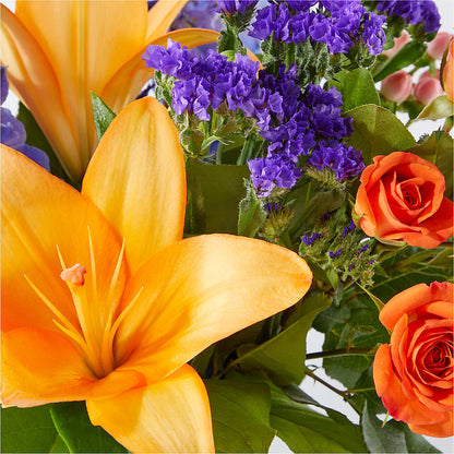 Radiant Citrus Bouquet – SCOTT'S FLOWERS, Amarillo TX