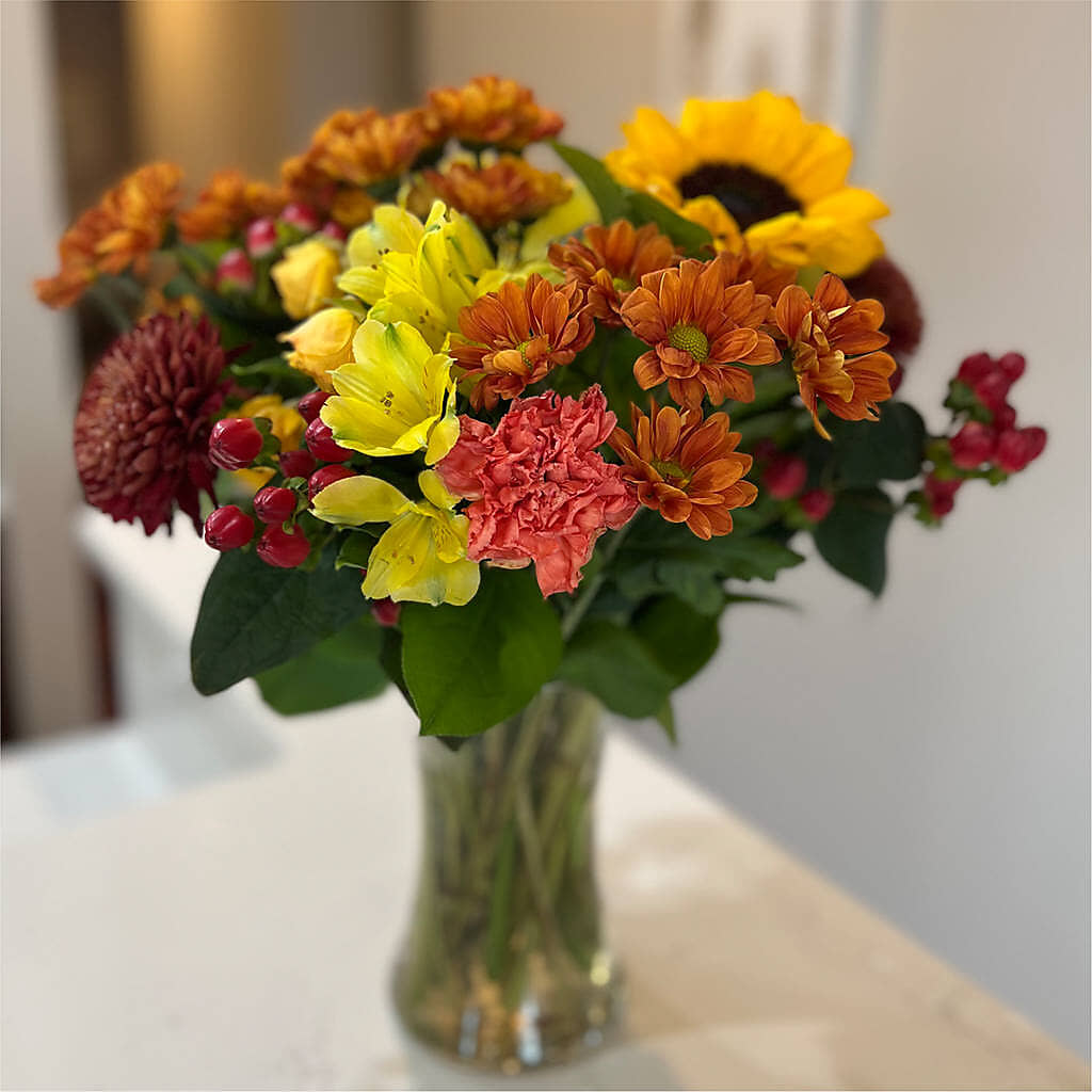 Fall Delight – A Florist Original – SCOTT'S FLOWERS, Amarillo TX