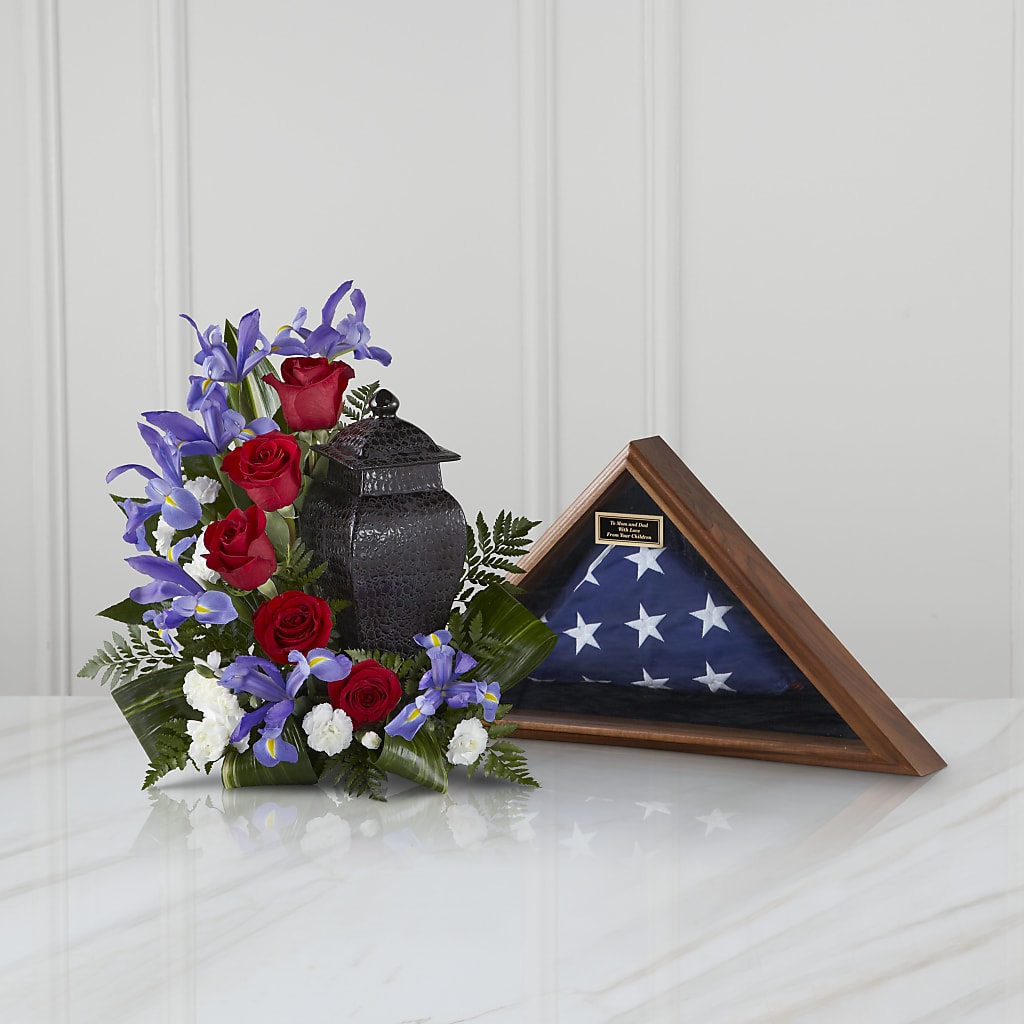 Patriotic Tribute Arrangement – SCOTT'S FLOWERS, Amarillo TX